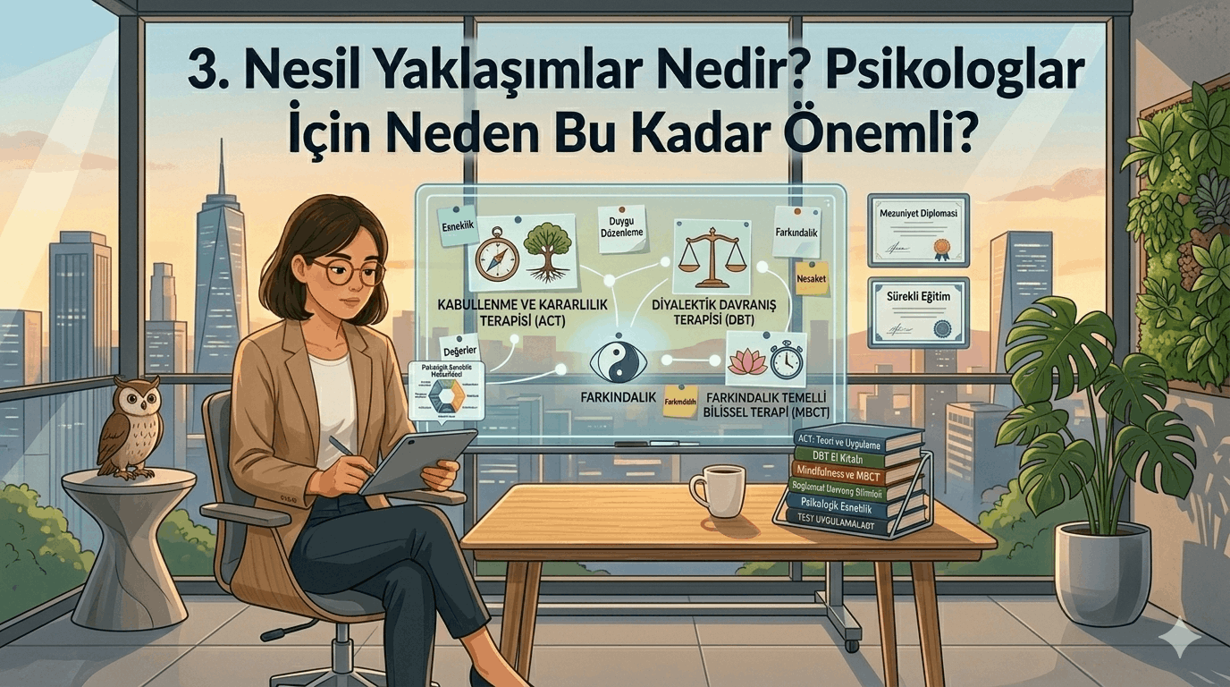 3. Nesil Yaklaşımlar Nedir? Psikologlar İçin Neden Bu Kadar Önemli?